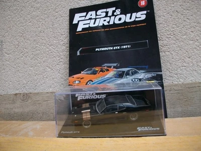 American Fast & Furious N°16 Plymouth GTX - 1971 et son livret - Photo 1/3
