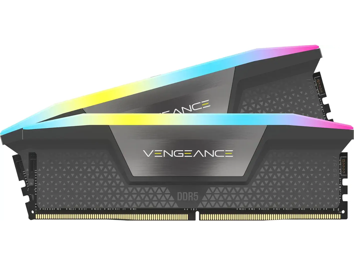 CORSAIR Vengeance RGB 16GB (2 x 8GB) 288-Pin PC RAM DDR5 5200 (PC5