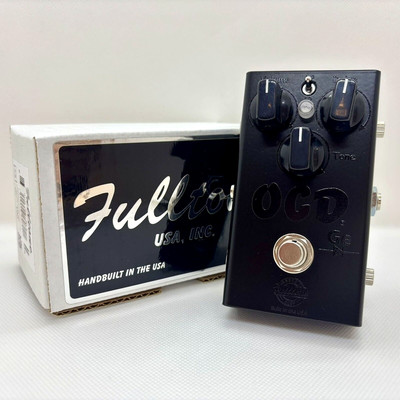 Fulltone OCD GE LTD BLK Germanium Japan limitierte Farbe brandneu schwarz