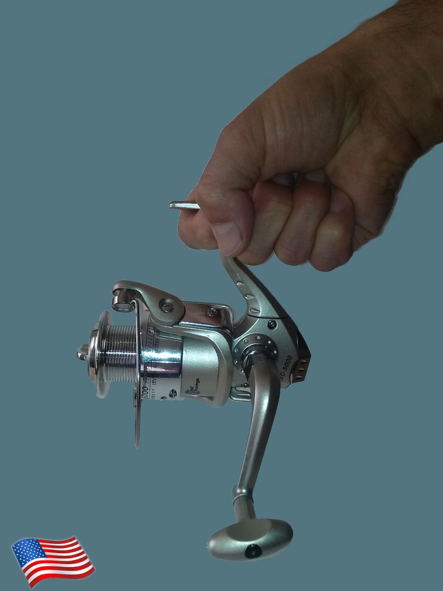 NEW Fishing Spinning Reel SG 5000 Surf Fishing NEW Fishing Spinning Reel SG 5000 Surf Fishing