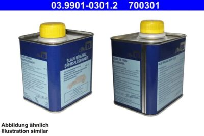 ATE Bremsflüssigkeit 0,5 l DOT 3 blau