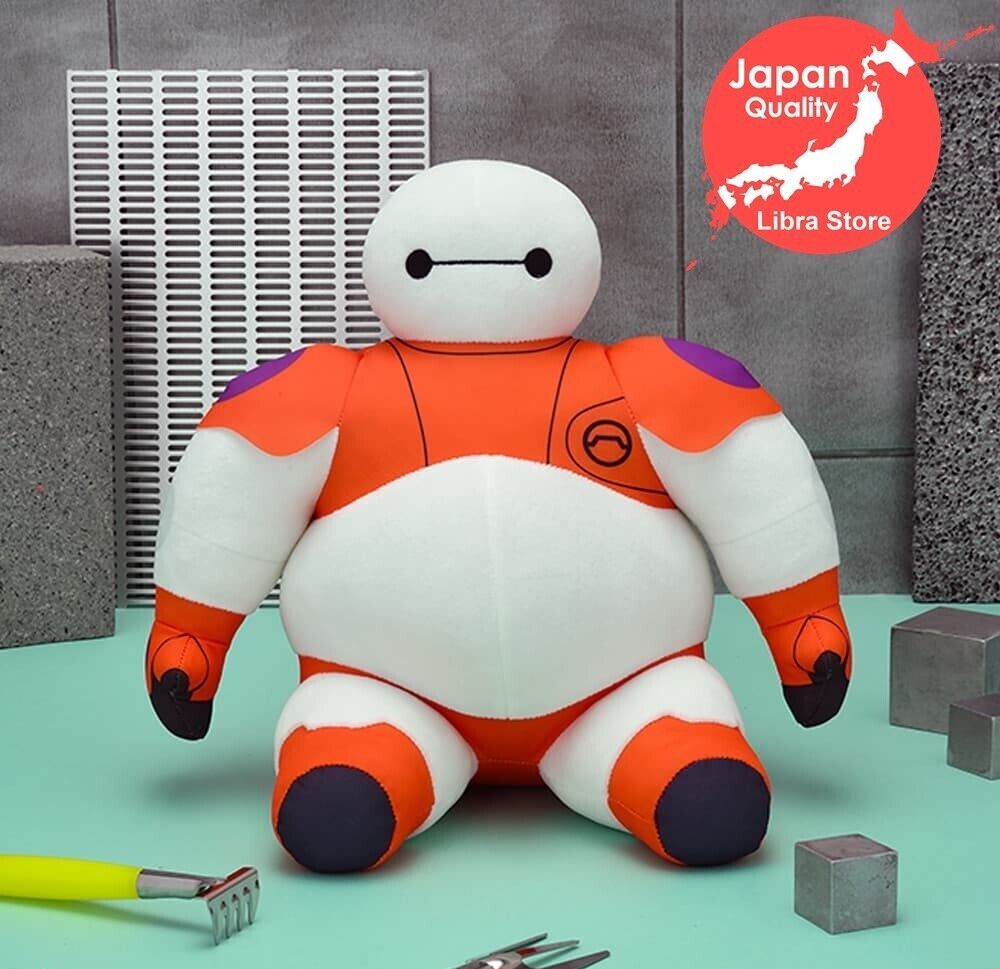 RARE Disney Big Hero 6 Baymax L Plush doll Potbelly ver. 2024 from