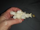 Vintage Carved Sculpture Alabaster Marble Stone Or ONYX Elephant Figurine — photo 7