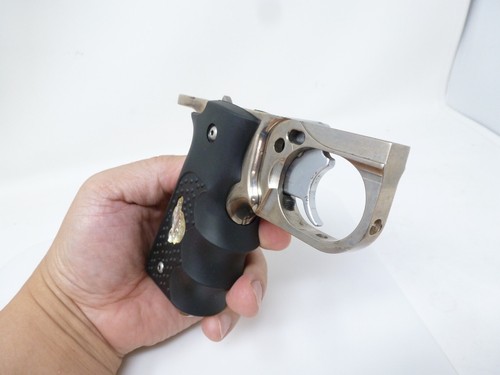 Benchmark Autococker Single Slider Trigger Frame Nickel + new grips Paintball ST - Picture 7 of 7