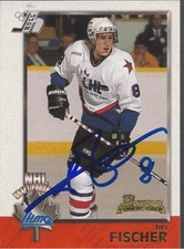 Detroit Red Wings JIRI FISCHER Signed Card