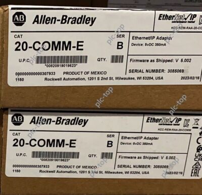 2022 New SEALED Allen Bradley 20-COMM-E /B ENet/IP to DPI Communication 20COMME