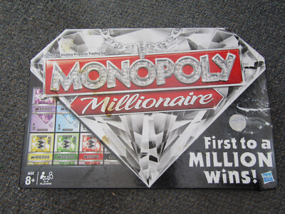 2012 Hasbro Monopoly Millionaire Edition 100% KOMPLETT 