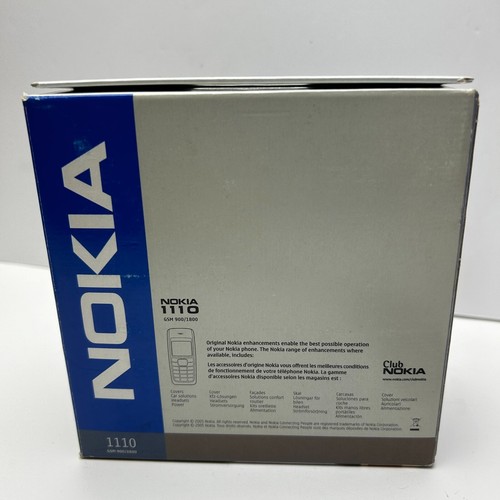 Vintage Nokia 1110 Light Grey | Boxed | Fully Working - Afbeelding 2 van 8