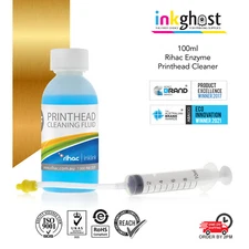 Printer Head Cleaning Fluid Enzyme Piezo Printhead Cleaner Liquid + Syringe Kit