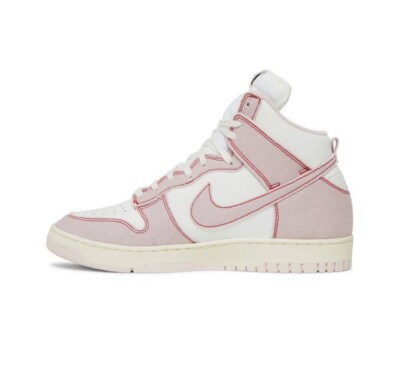 Nike Dunk HI 1985 Men's 8 White Pink DQ8799-100 | eBay