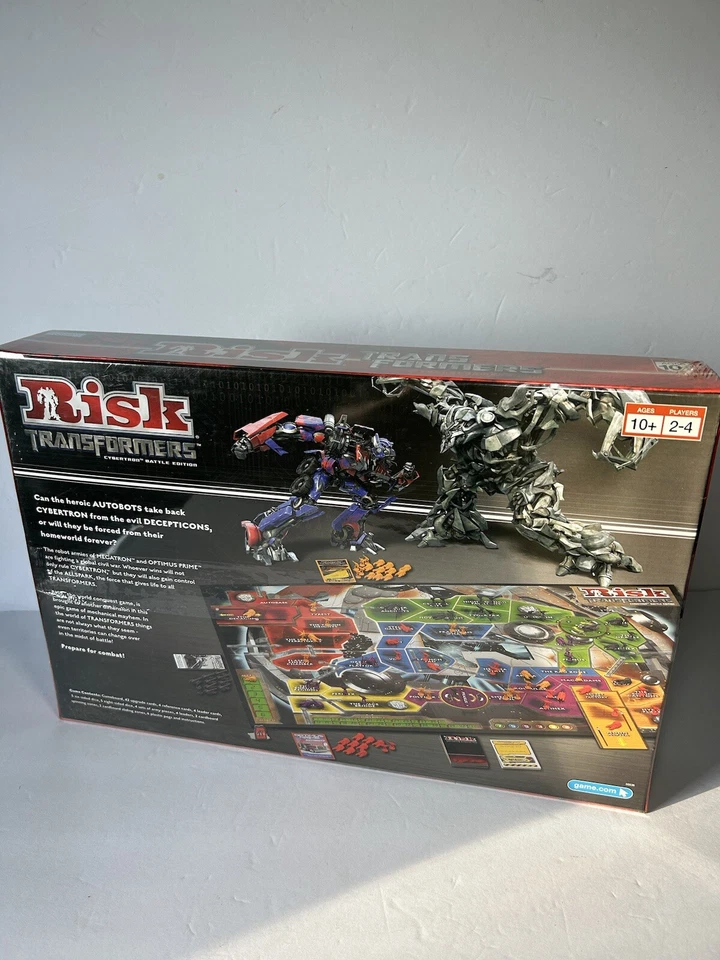Transformers Risk Board Game From Parker Brothers. All Pieces Still Sealed. - Image 2 of 3