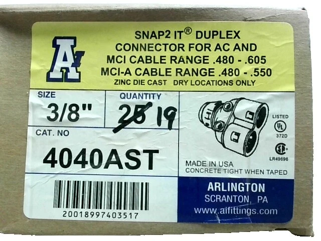 Arlington Electrical Conduit Fittings