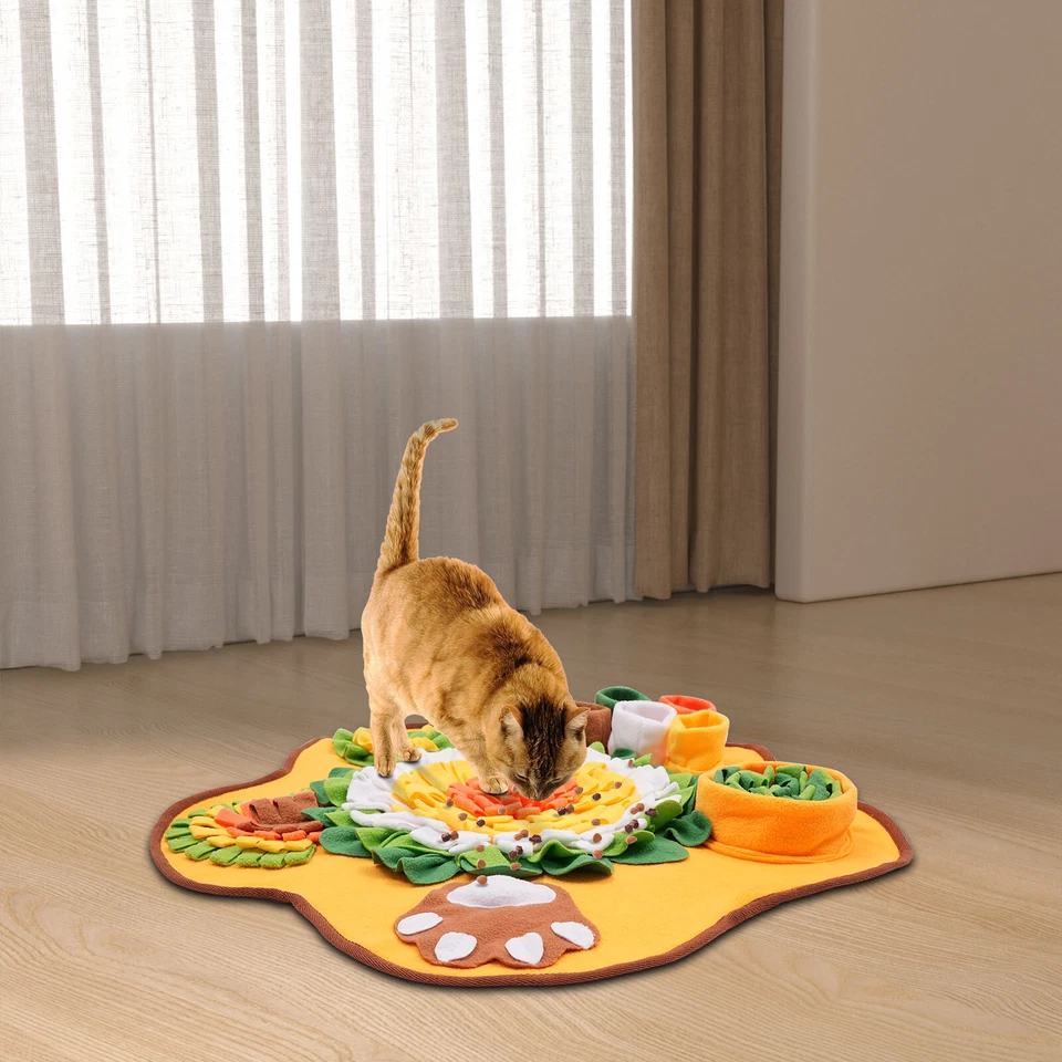 Snuffle Mat for Dogs Pet Treats Feeding Mat Non-Slip Dog Puzzle Toys Snuffle?Mat - Image 3 of 4