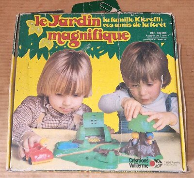 Vintage 70's Kenner Tree Tots FAMILY TREE HOUSE GARDEN