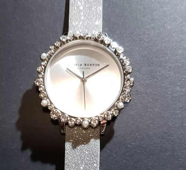 Olivia burton silver watch 2025 Olivia burton silver watch 2025