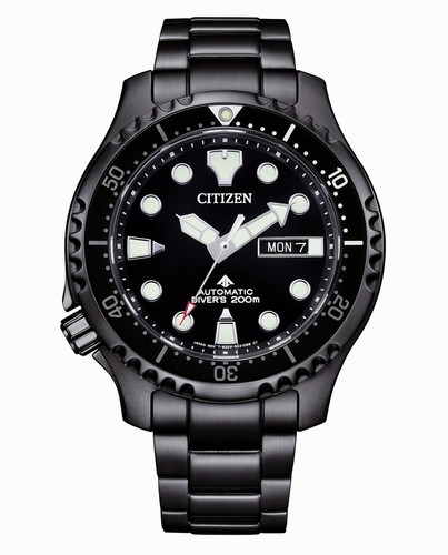 Citizen PROMASTER Marine Automatic DIVER'S ISO 6425 20ATM Taucheruhr NY0145-86EE - Picture 2 of 4
