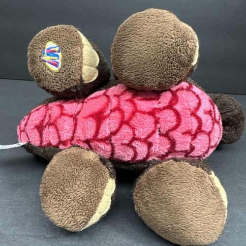 Ganz Webkinz HM338 COCOA DINOSAUR 8" Plush Stuffed Toy No Code Brown Pink Red - Picture 10 of 13