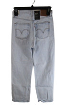 NWT Levis Premium Womens Ribcage Straight Ankle Jeans 28x27 Release Me MSRP 98