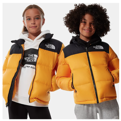 north face junior retro nuptse jacket