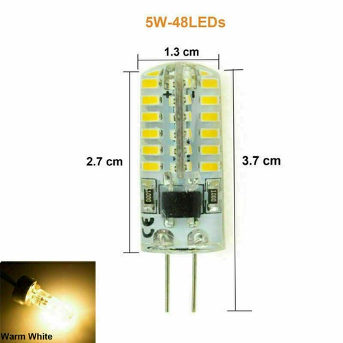 LED bulb g9 G4 dc 12v 110v 220v 3w 5w 8w cool white warm lights SMD Corn Bright - Picture 11 of 20