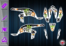 KAWASAKI KFX450 STICKERS - GRAPHICS KIT - DECALS - KAWASAKI KFX 450 GRAPHICS KIT