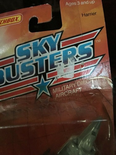 MATCHBOX SKY BUSTERS HARRIER SB10 BRAND NEW IN PACKAGE GREAT COLLECTIBLE ! - Picture 4 of 5