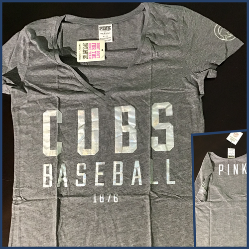 Buy Chicago Cubs gray T-SHIRT MLB 