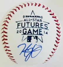 HENRY OWENS SIGNED 2014 FUTURES GAME BASEBALL BOSTON RED SOX AUTOGRAPH COA J3