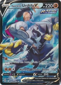 are rapid strike pokemon cards rare Secret Of Pokmon TCG: Battle Styles Part 7 Evolves from null Rules This card can only be attached to a Rapid Strike Pokmon Pokemon Rapid Strike | eBay