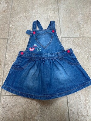 Baby ERGEE Kleid Jeanskleid Größe 80