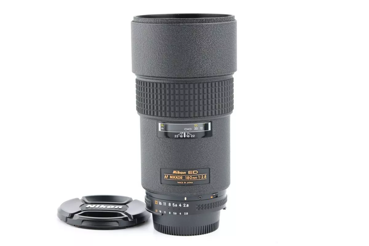 Nikon AF Nikkor 180mm F/2.8 ED IF Telephoto Prime Lens from Japan