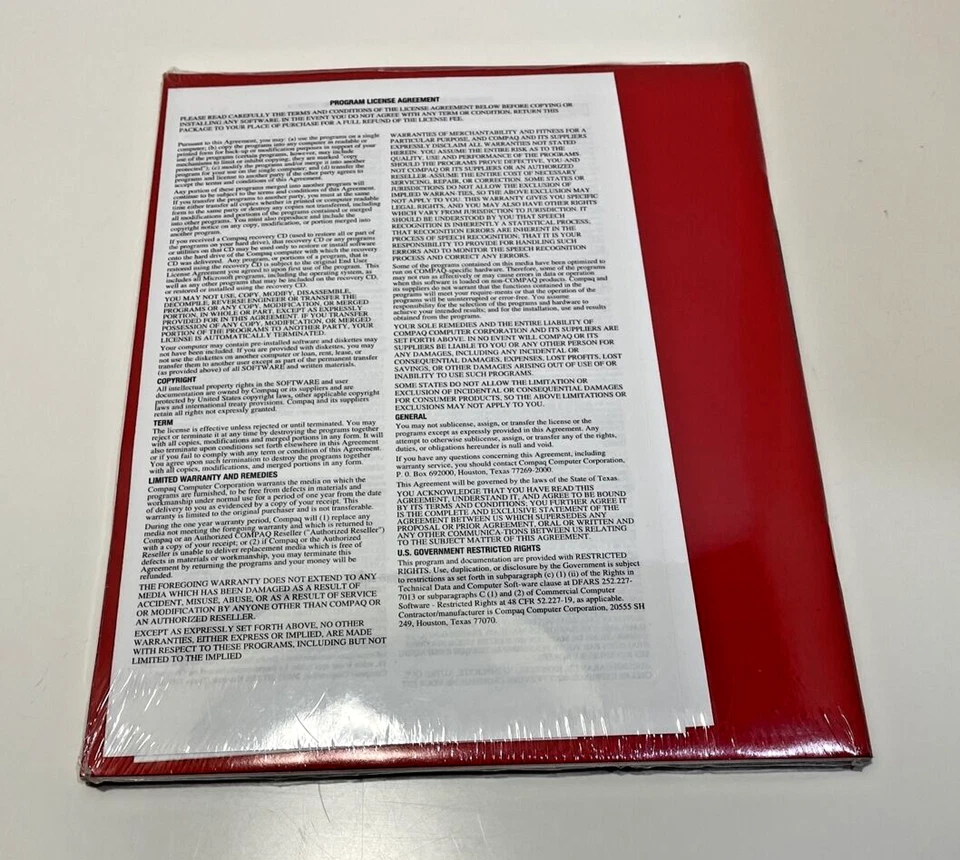 Compaq Deskpro En Quick setup + Compaq Deskpro Reference Library Sealed Vintage - Image 2 of 3