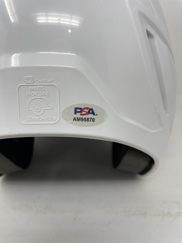 EZEQUIEL TOVAR SIGNED AUTOGRAPH FULL SIZE HELMET COLORADO ROCKIES PSA/DNA COA - Picture 3 of 6