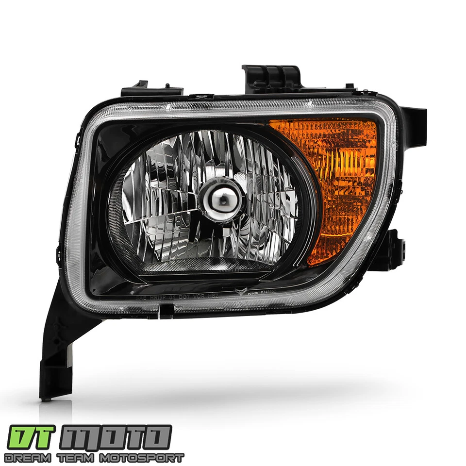 Repuesto de faro negro para Honda Element EX|LX 2007-2008 - conductor Foto 2 de 4