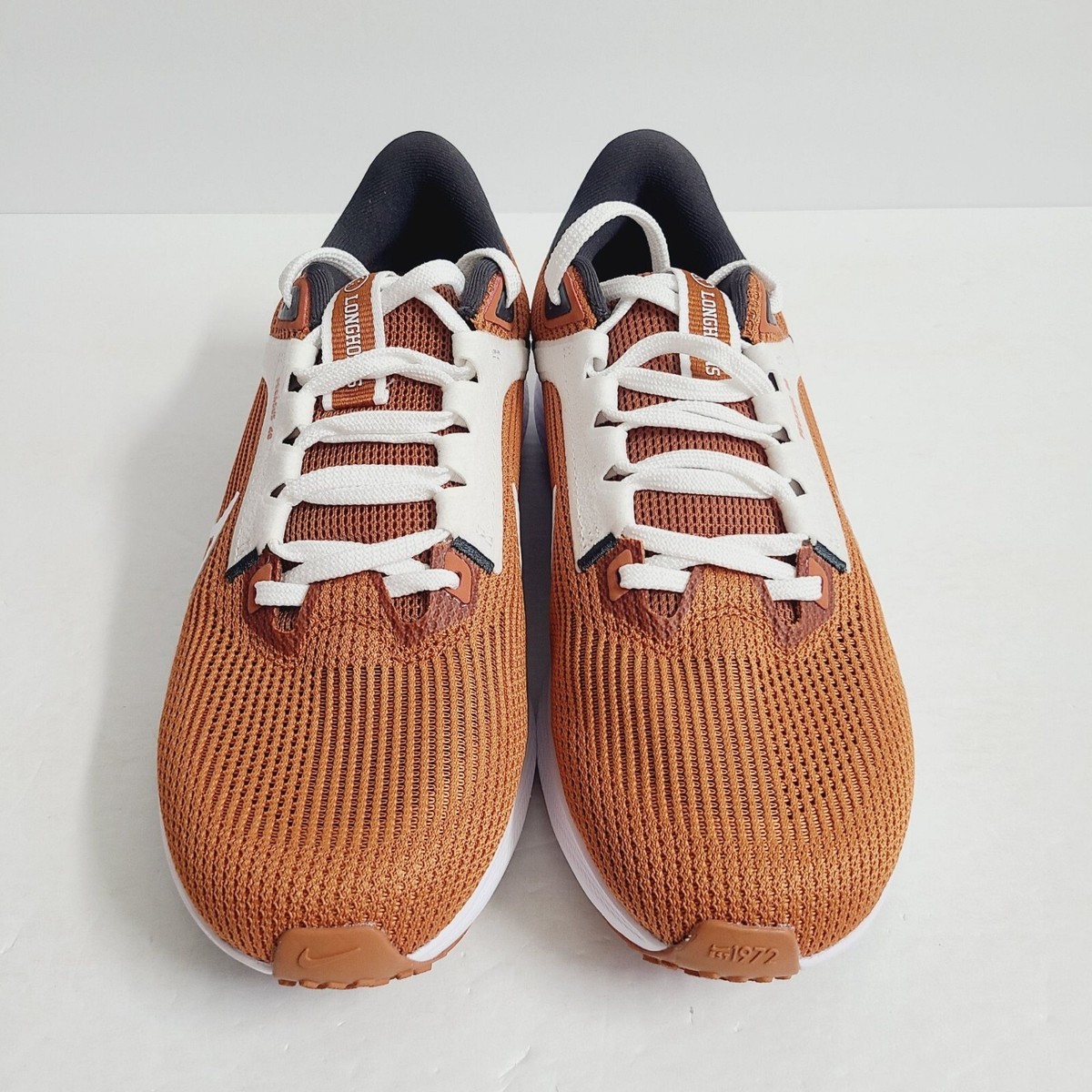 Nike Air Zoom Pegasus 40 Texas Longhorn Shoes DZ5951-100 Size 7