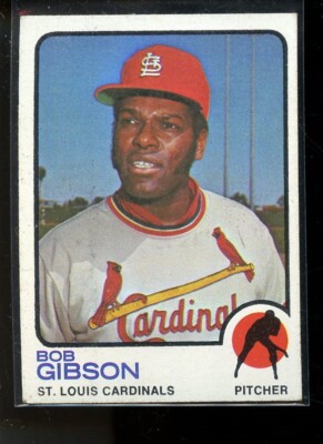 1973 TOPPS #190 BOB GIBSON CARDS EX+ E014620