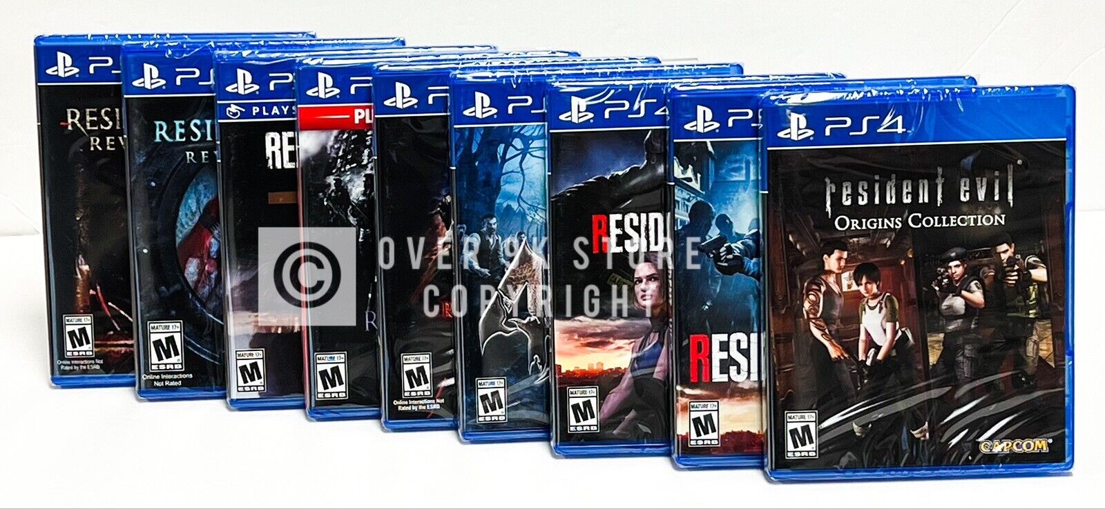 PS4 Resident Evil Ultimate Collection Bundle 9 Games US NEW SEALED