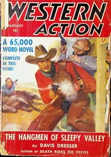 Western Action Pulp August 1941 Davis Dresser WD Hoffman Ruel McDaniel