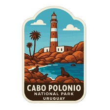 Cabo Polonio Uruguay Iron On Heat Transfer Vinyl HTV World National Parks