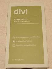 Divi Scalp Serum Revitalize  Detoxify Thinning Hair Nourish 1oz 30ml New