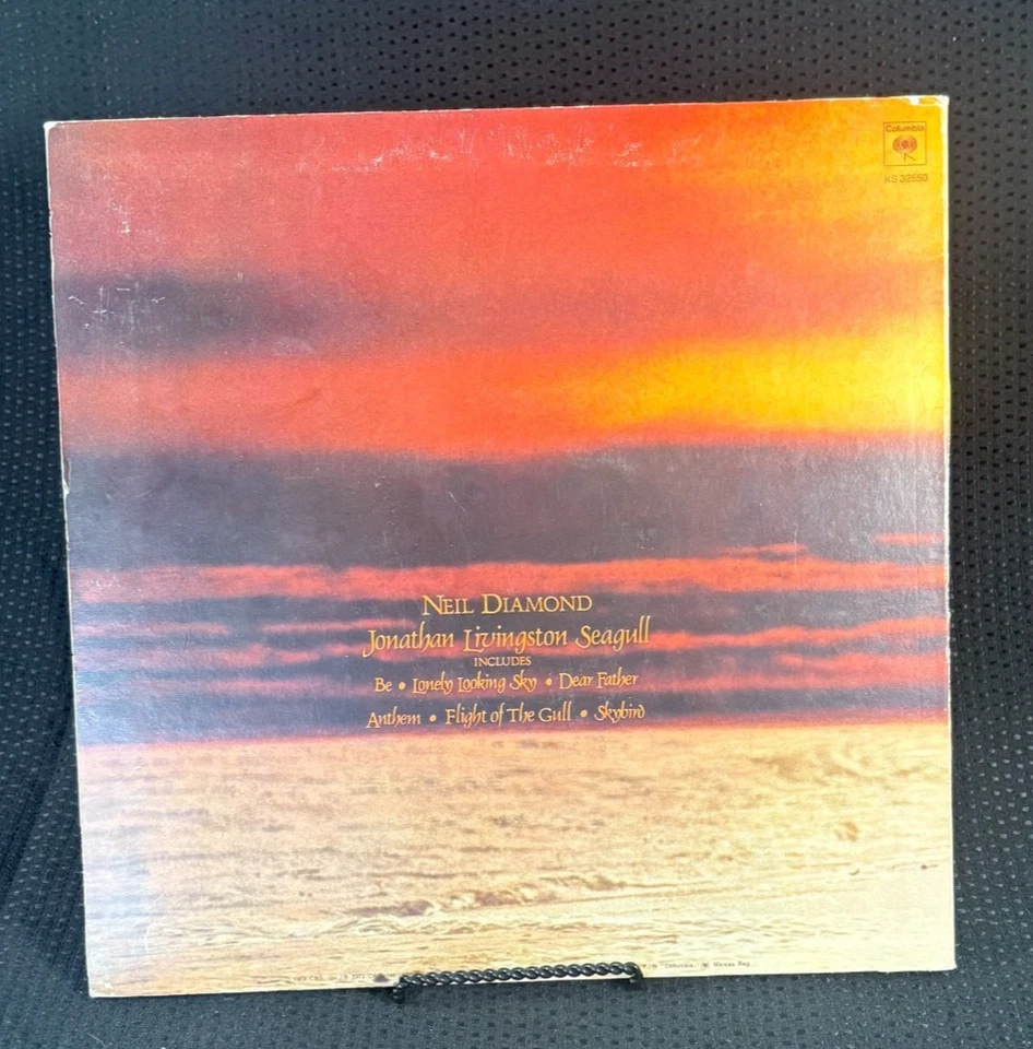 Neil Diamond, Jonathan Livingston Seagull Vinyl LP 1973 Columbia Records Foto 2 de 4