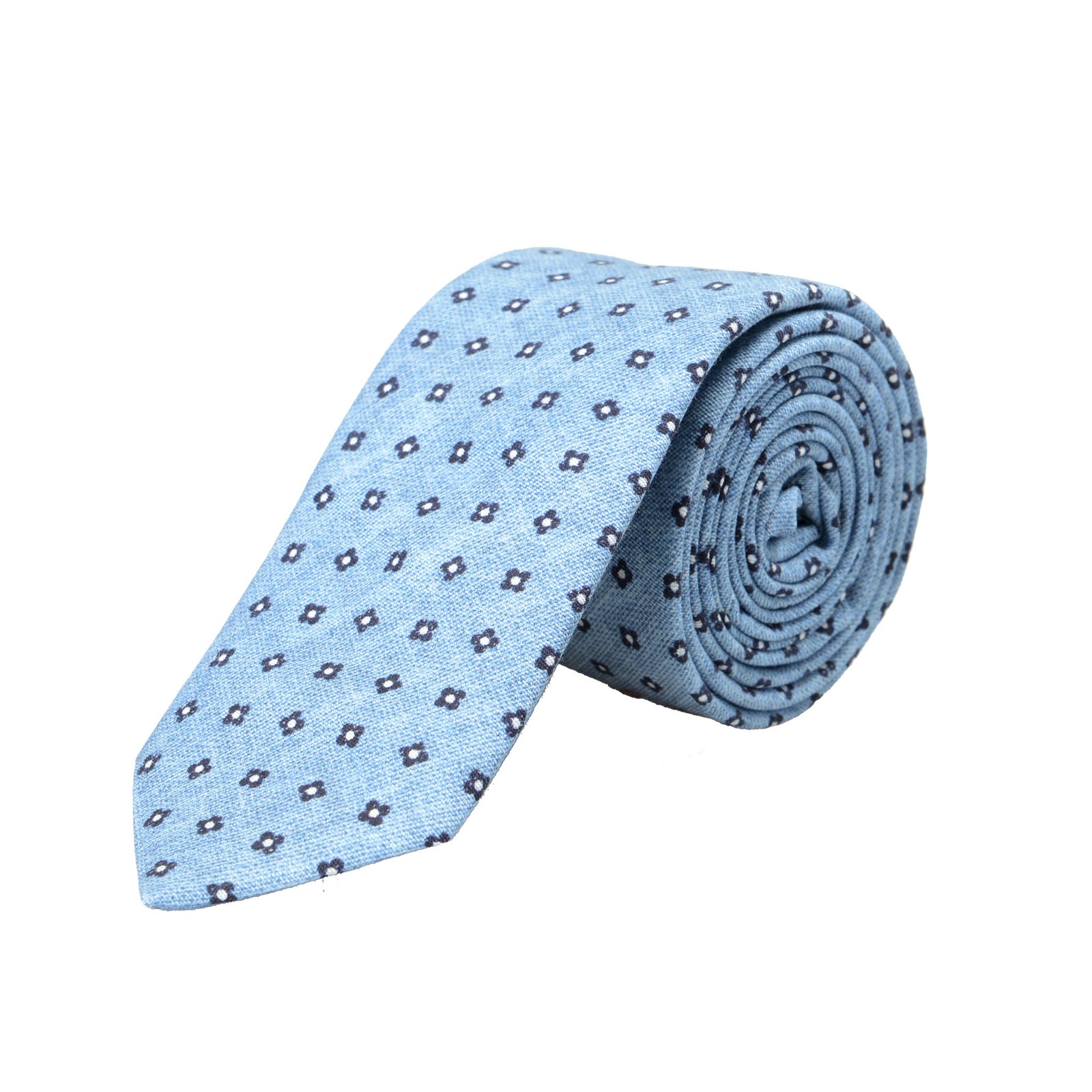 Мужской галстук Hugo Boss с многоцветным цветочным принтом 8990₽