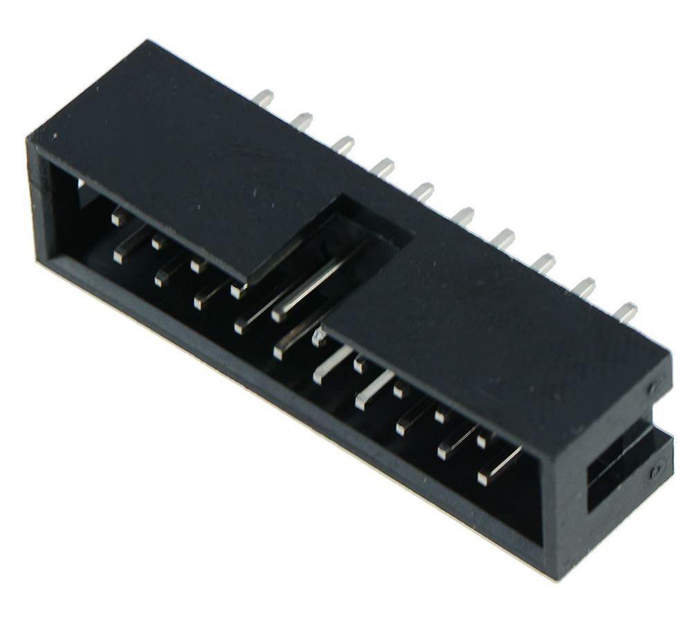 5 x 20-Way IDC Straight Pin Boxed Header 2.54mm