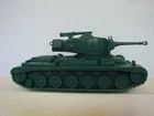 Marx  4757 Battleground  Play Set /  Large US "51" Tank in Forest Green