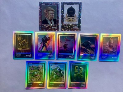 Beeple Everydays Infinite Loop NODE 10 Card Lot w/all Ultra Rares & Legendarys