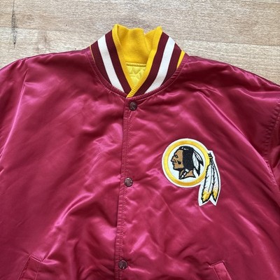 Vintage Washington Redskins Pro Line Starter Satin Bomber Jacket