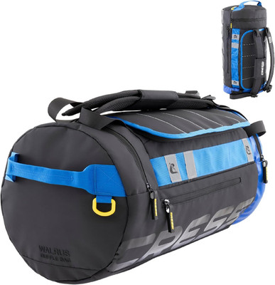 Walrus Sport & Gym Duffel Bags, Black/Blue, 35 L