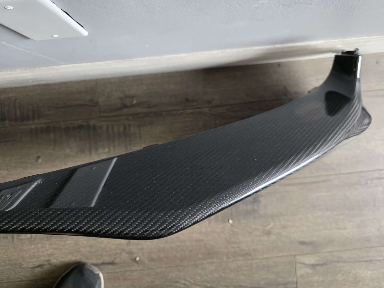 ASTON MARTIN DBX 707 DBX707 FRONT BUMPER SPLITTER CARBON SPOILER OEM py83-218b45
