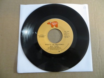 Bee Gees   Nights On Broadway - 1975 - RSO SO-515 7'' Single VG/Generic
