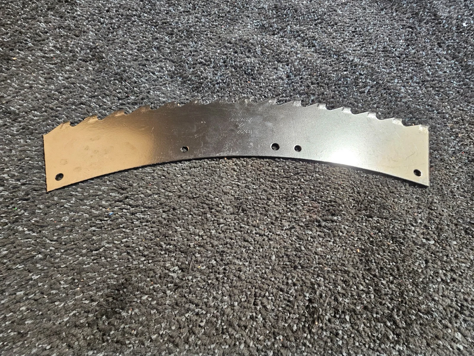 Kemper 129954 Drum Serrated Knife Blade For John Deere 676 Harvest Unit